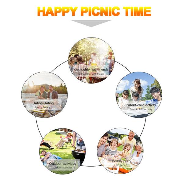 Многофункциональный гриль БАРБЕКЮ поставляет утвари барбекю нержавеющей стали с сумкой хранения