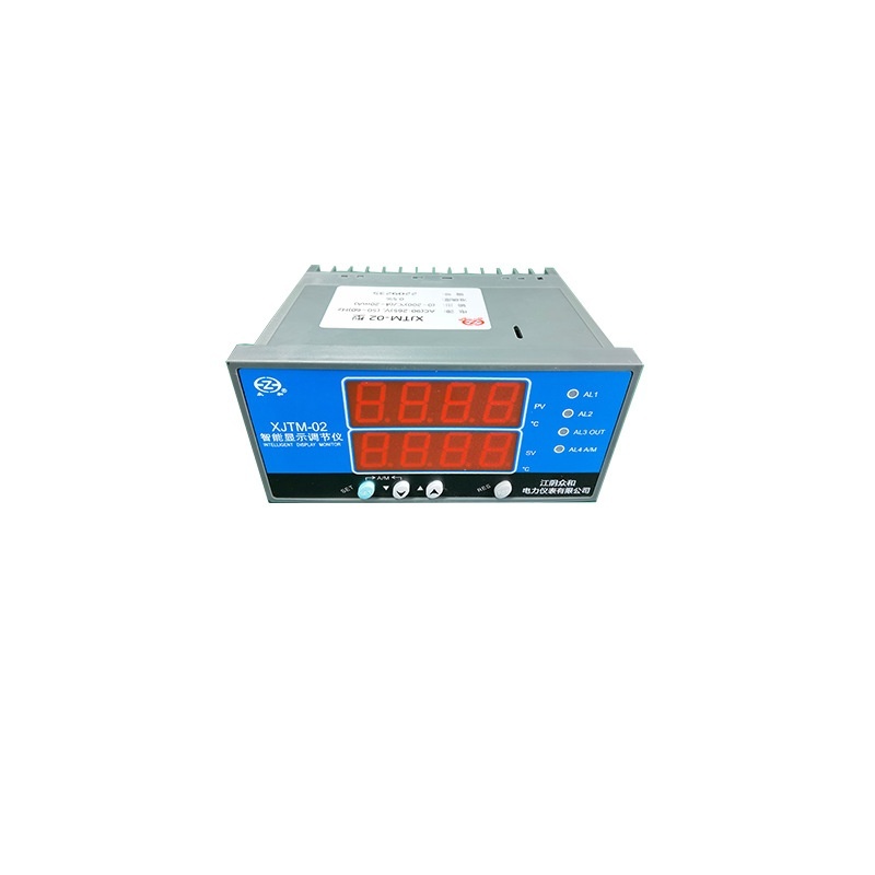 Zhonghe XJTM-02 Intelligent Light Column Display Instrument with Surface Mount Technology and Universal Signal Input Featuring Dual-Screen Four-Digit Display