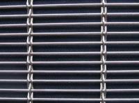 A urdidura tripla tece a malha decorativa 1.6mmx2.9mm do metal