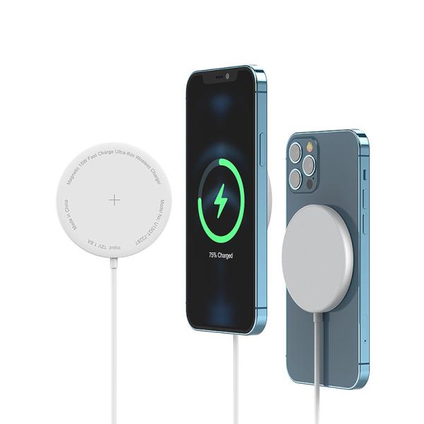 U-way Magsafe charger, 15W,Qi, Compatible with iPhone 12,Slim, Super Thin,Magnetic Charging,Fast Wireless