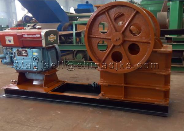 ISO9001 Mining Quarry 20TPH 250X400MM Mobile Crushing Station