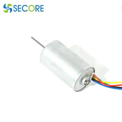 28mm Three Phase Brushless DC Motor , 12V Brushless Motor With Gearbox Encoder Controller