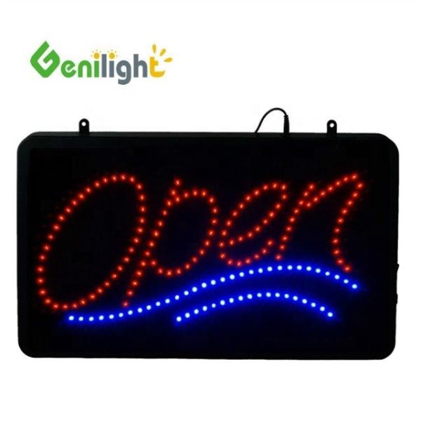 5000 Hours Working Lifetime LED OPEN Neon Sign for Advertising and Interior Decoration