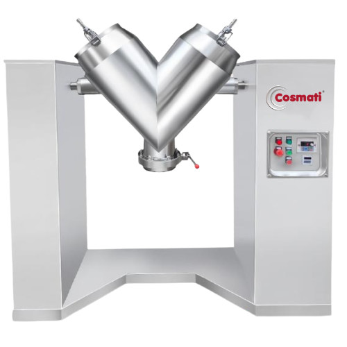 Industrial V Type Powder Mixing Machine For Chemical Metallurgical Food