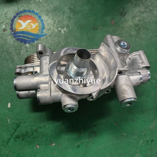 J08E J08C Oil Cooler Cover Assy J08E Radiator Core for Hino 500 Parts