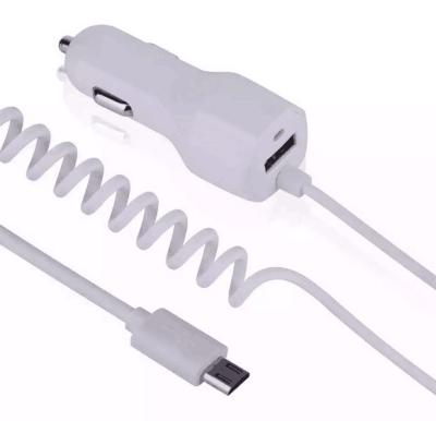 white color type c micro mini usb car charger 5v 2.5a 5v 3a 5v 1a 2.1a