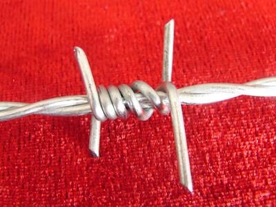 High Tension 1.7MM Galvanized Barbed Wire For Barriers