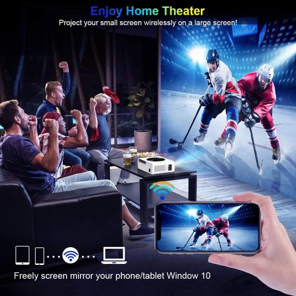 Q10 1080P Native Full HD Projector , Daytime Projector Android 12.0