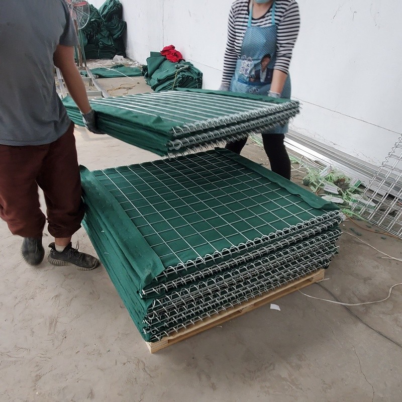 ISO COC гальванизировал защитительный барьер сварил корзины Gabion для облицовок оборудования