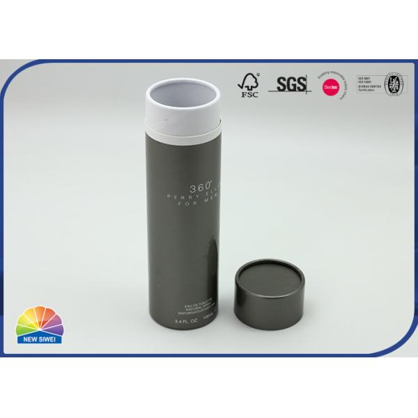 Сертификат SGS повторно использует коробку доставки трубки бумаги Kraft упаковывая