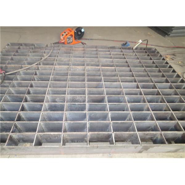 30 × 3 / 32 × 3 Press Lock Grating , Hot Dip Galvanized Floor Steel Grating