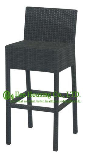 Outdoor Square Rattan Bar Table With Four Chairs,Durable and Eco-friendly Bistro 4 seaters