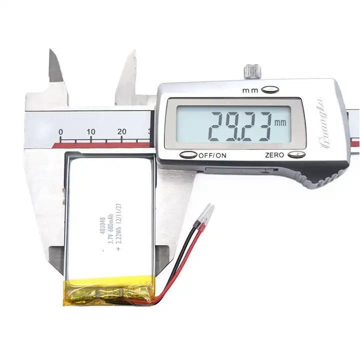 KC одобрен 403048 3.7V 600mAh перезаряжаемая литий-ионная ли-полимерная батарея с ПКБ