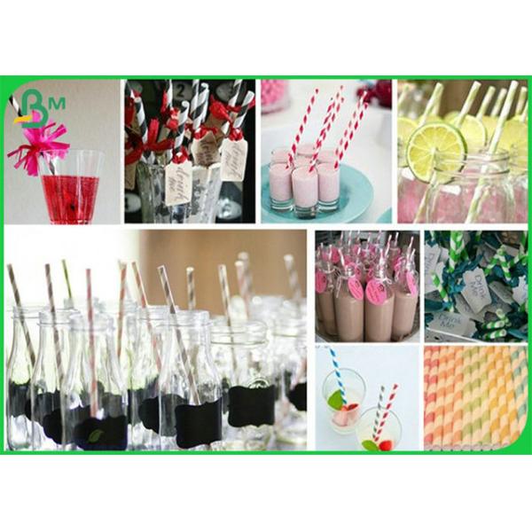 Бумага соломы крен бумаги соломы 120ГСМ 14ММ с материалом качества еды печатания цвета