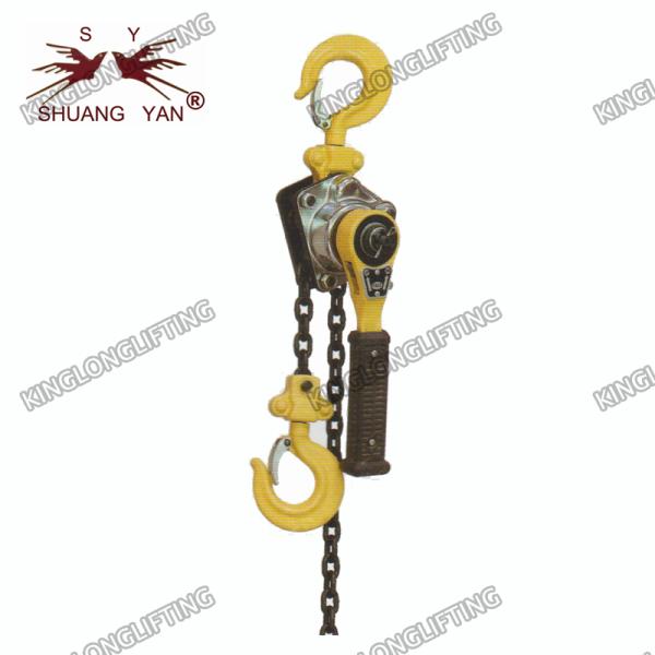 Фиксатора храповика 0,25 тонн таль с цепью рычага двойного алюминиевая с мешком с инструментами