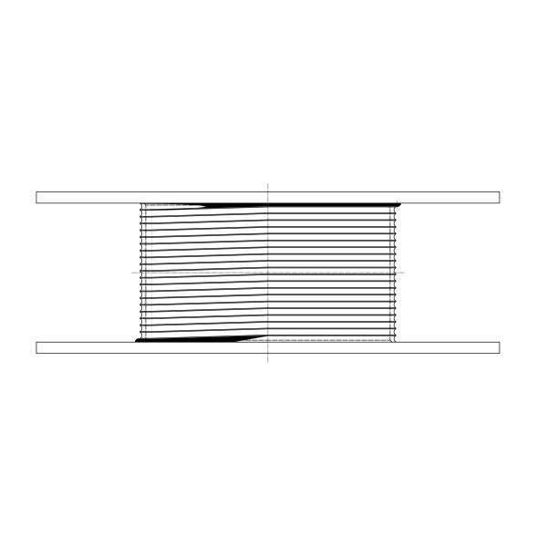 Carbon Steel Alloy Steel Wire Rope Winch Drum For Cable Laying