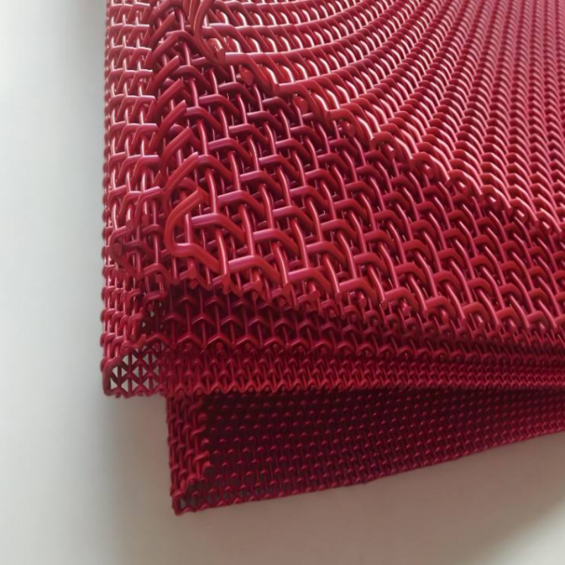 65Mn High Carbon Steel Crimped Wire Mesh with 2mm Wire Diameter and 15mm Opening Size for Industrial Screening