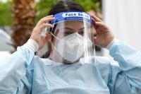 Masque de protection transparent d'anti poids léger réutilisable statique