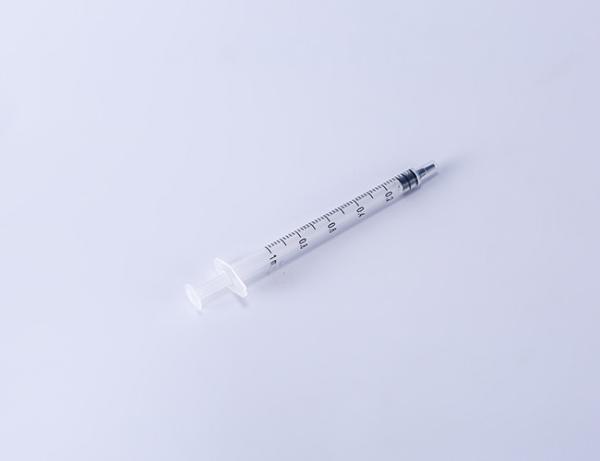 Sterile Plastic Visual Scale 1ml Syringe With Luer Lock Medical Disposable Syringe