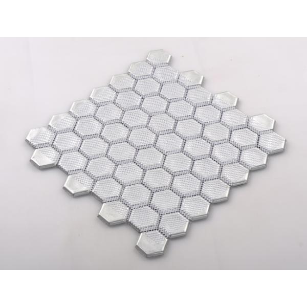 Latest Agglomerate Mosaic Tile with Hexagon Shape
