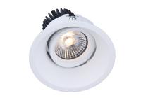 LED enfoncée réglable rabattable Downlight
