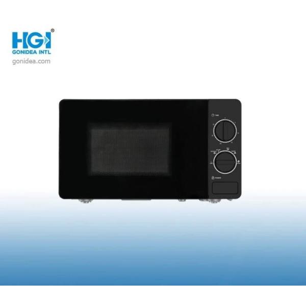 Серый цвет микроволновой печи 25L черной нержавеющей стали электрический