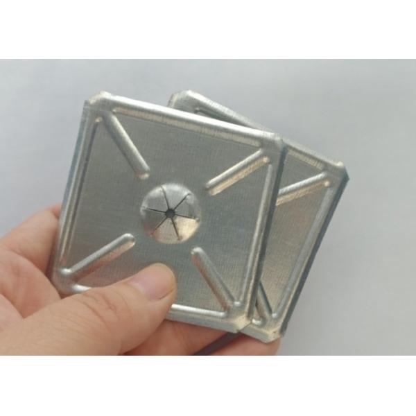 2-1/2 Inch Galvanized Steel Square Self Locking Washer For CD Weld Pins
