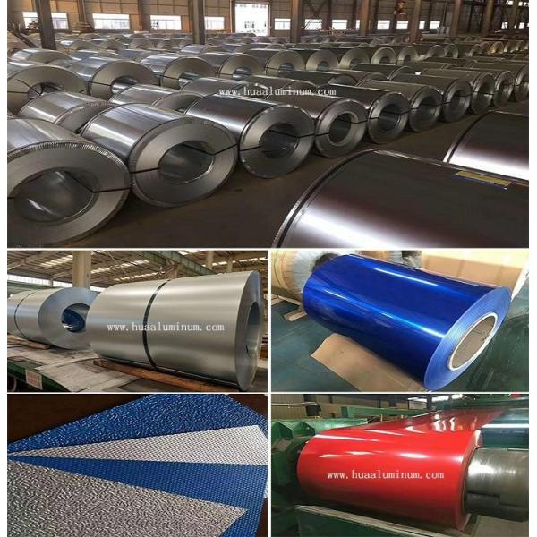 OEM Green 3105 Coated Aluminium Coil 1500mm Width For Decoration