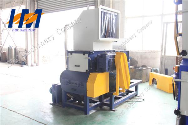 83 RPM Rotor Plastic Recycling Shredder , High Performance HDPE Shredder