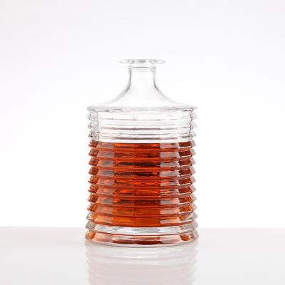 Garrafas de vidro de vinho de 500 ml, transparentes e vazias, personalizáveis, para outras bebidas