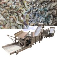 Máquina de remoção de cabeças para linha de produção de processamento de camarão