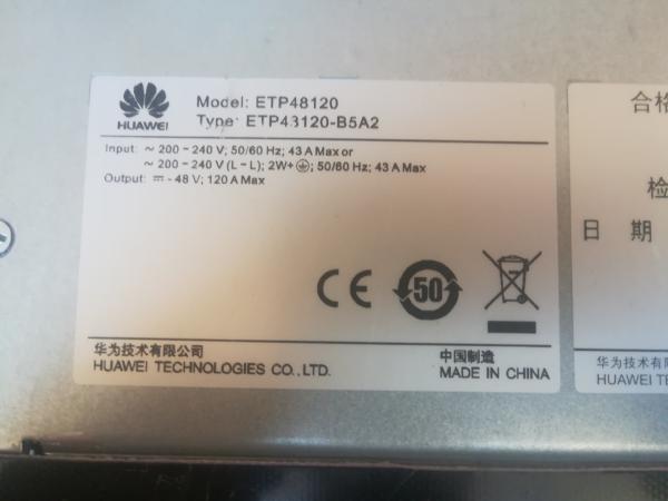 HUAWEI Embedded Power Supply System ETP48120-B5A2 48V 120A