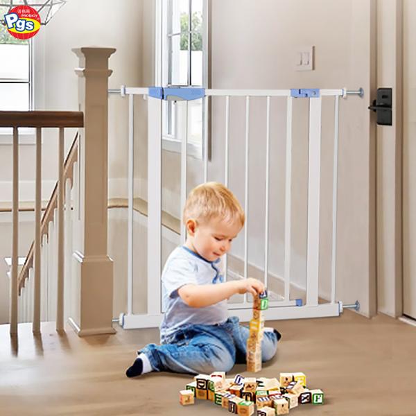 Logo Custom Child Baby Safety Gate Protective Wide Keep Secure Stairways Doorway Pet Baby Safety Gate