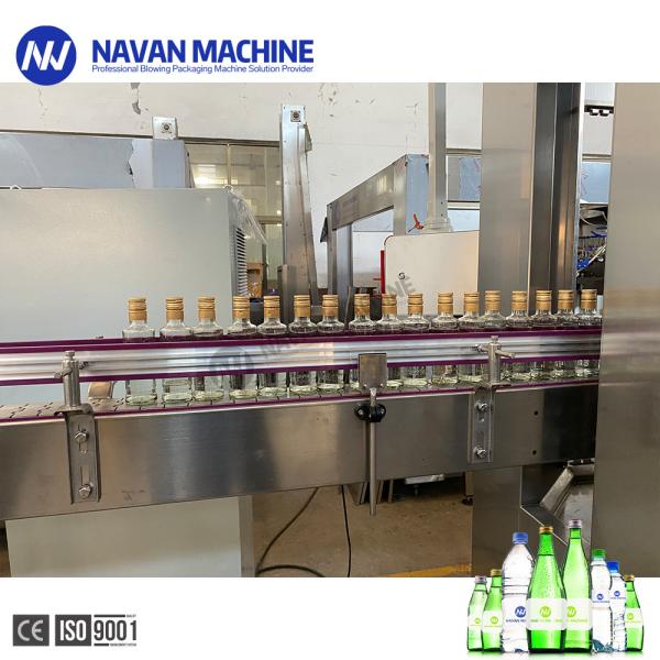 Automatic Glass Bottle Non Gas Liquid Washing Filling Capping Machine
