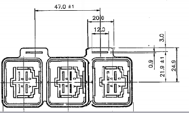 Реле наборов KKY01-61-580 3 автомобильное микро- для корейского KIA