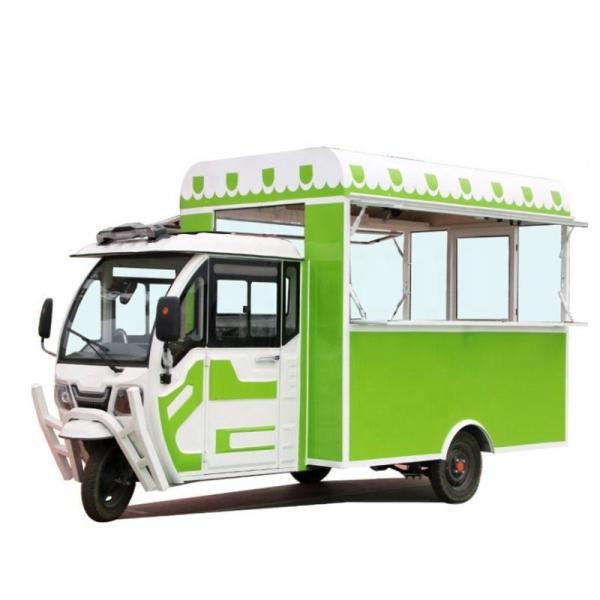 Food Processing 3 Wheel Ape Tuk Tuk Barbecue Motorcycle Cook Trailer