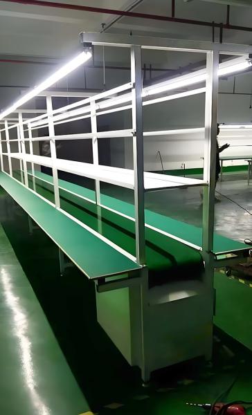 Compact Precision Belt Assembly Line For Induction Cooker Manufacturing