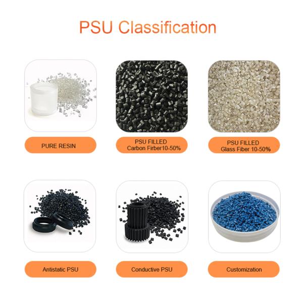 Medical Grade Recycled Virgin Plastic Pellets Resin PSU Polysulfone For Injection Molding