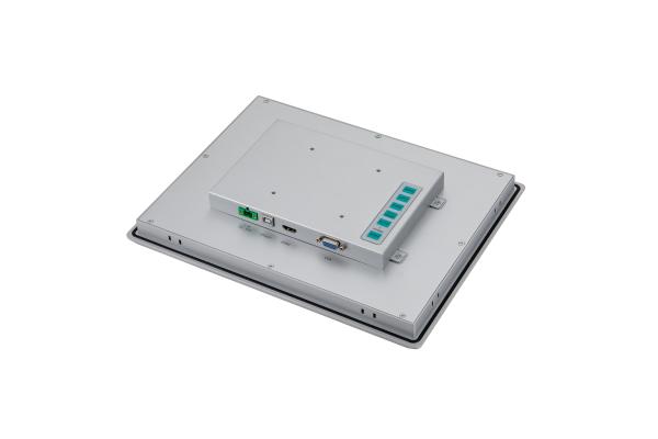 12.1インチ IP65 フロント純フラットスクリーン VGA HDMI入力 パネルマウント ウォールマウント pcap タッチモニター 産業用タッチディスプレイ