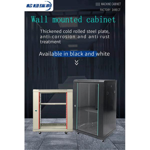 Gcabling Server Rack IP20 Wall Mounted Data Equipment Cabinet Enclosure 4U 6U 12U 18U