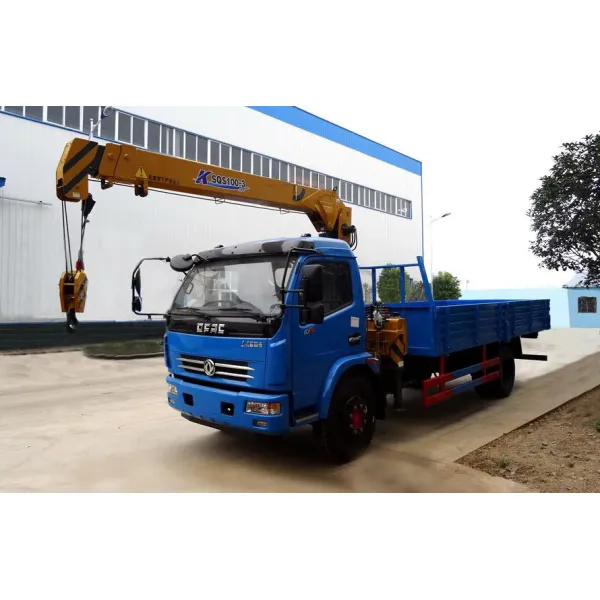 Dongfeng Cargo Truck Crane Four Arm Heavy Duty Crane Truck 3tons-4tons