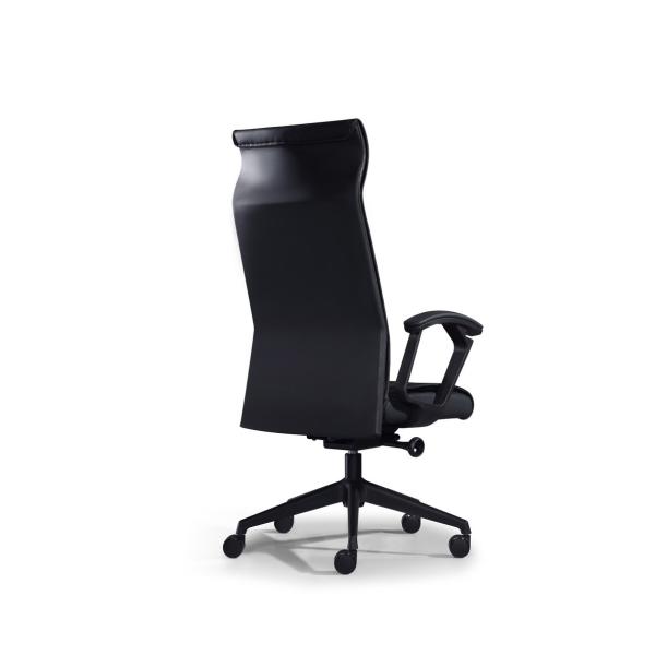 Sterling Reclining Posture Executive Leather Office Chair Black Custom
