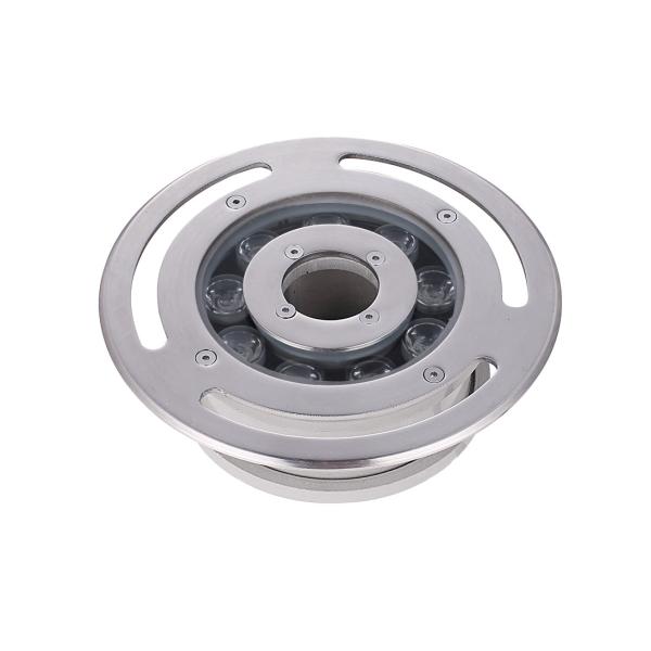 SS304 SS316 Water Fountain Equipment RGB Cast Al Heat Sink With Drain Scorpion