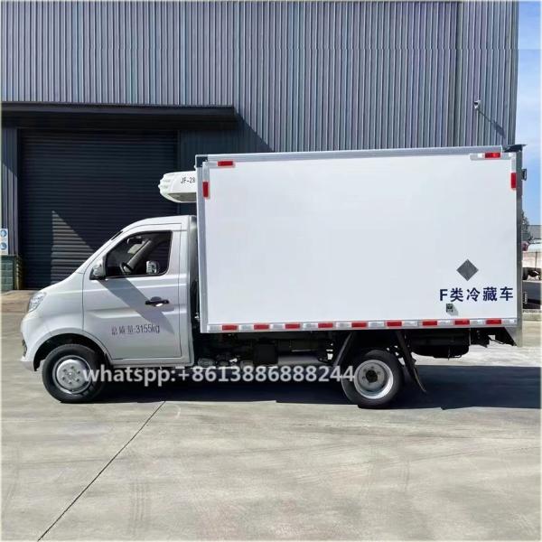Gasoline Small Refrigerated Truck   Mini Freezer   Refrigerator Truck