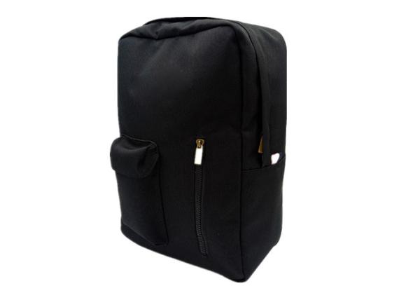 Fashionable Black Canvas Ladies Travel Bags With Large Storage Space
