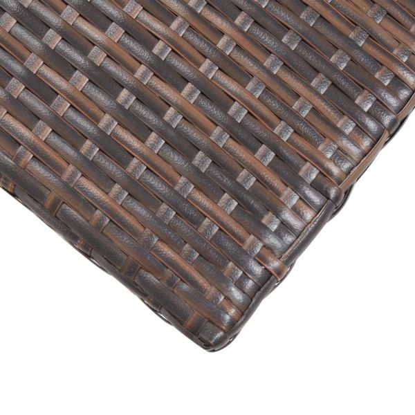 Outdoor Courtyard Leisure Small Coffee Table Outdoor Terrace Balcony Rattan Tea Table Hight Quality Promotion Indoor Outdoor