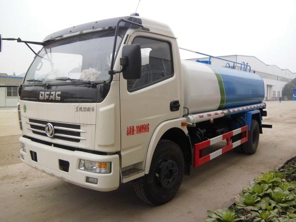 Anti Corrosion 10000 Gallon Water Truck , 5 Tons 4 X 2 Dongfeng 120hp Water Container Truck