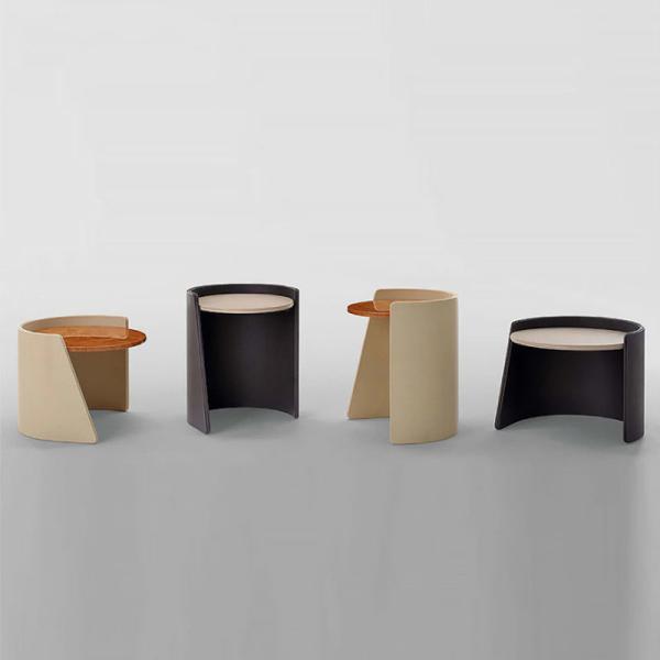 80x45cm Black Marble Side Table , 55cm End Table Coffee Table