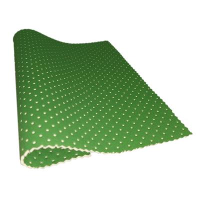 Peso leve laminado verde da folha da tela do neopreno da malha SBR