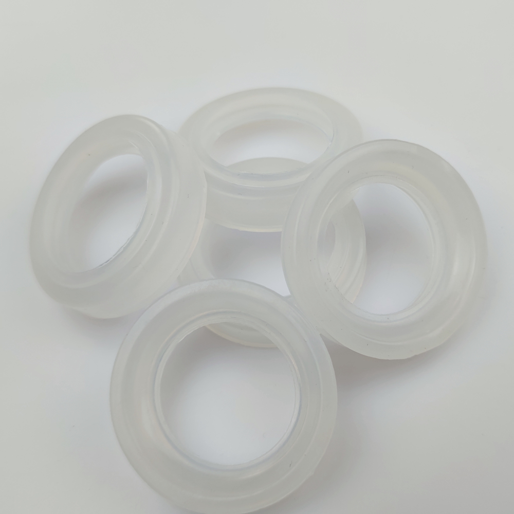 Transparent Custom Silicone Gaskets Customized Logo Made Rubber Gaskets